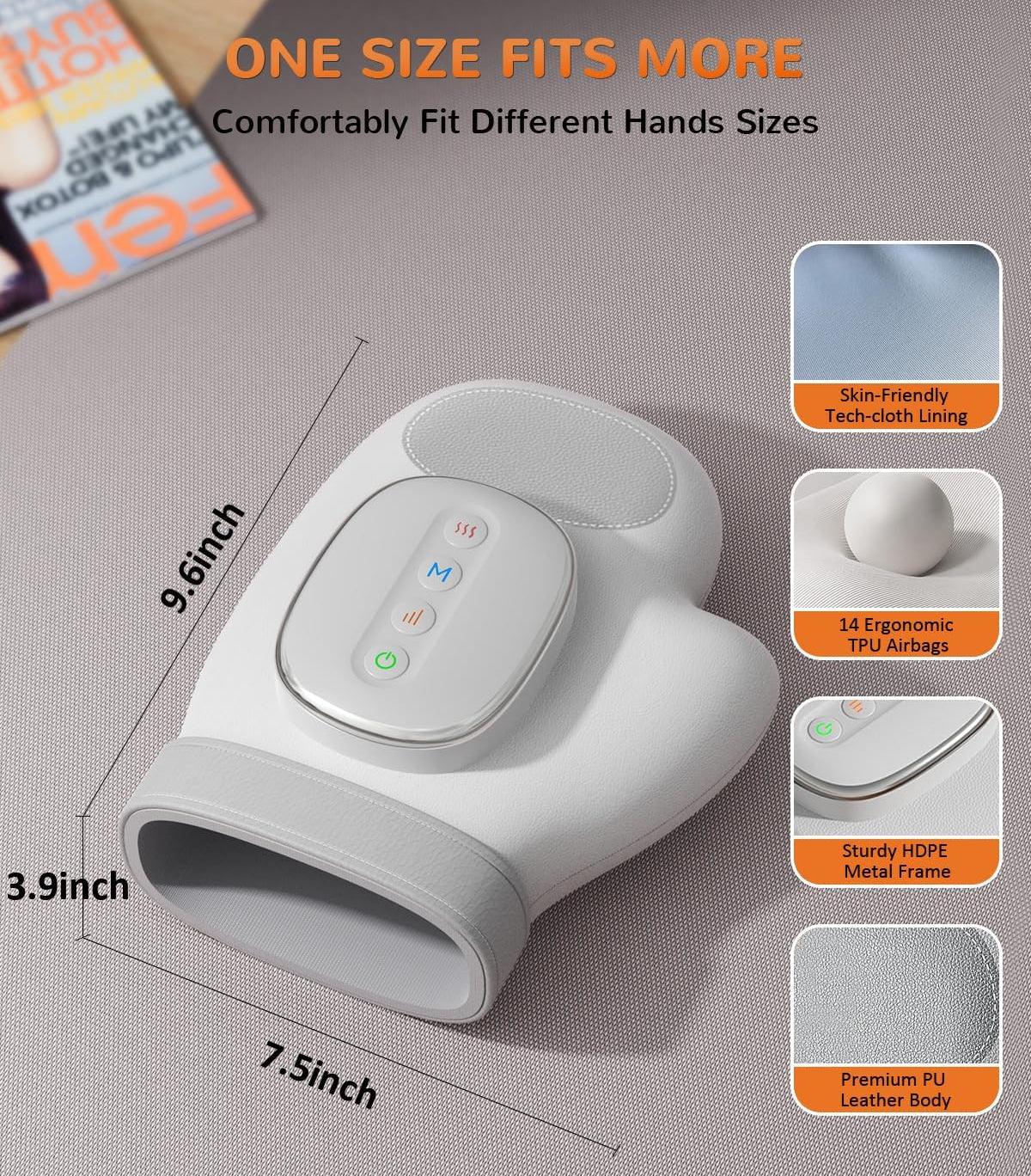 Qaveni™ 3-in-1 Hand Massager