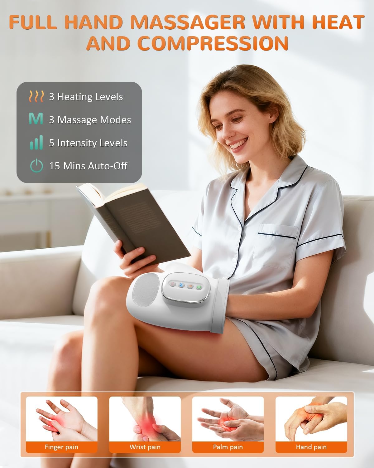 Qaveni™ 3-in-1 Hand Massager